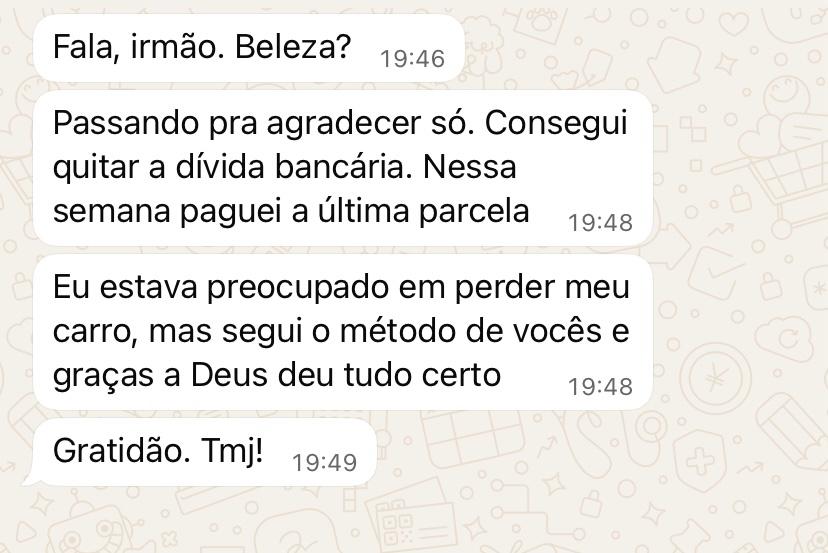 Mensagem de cliente RKS Advisory