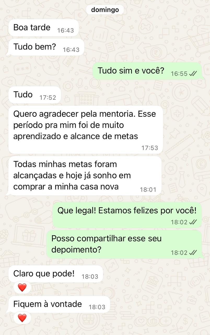 Mensagem de cliente RKS Advisory