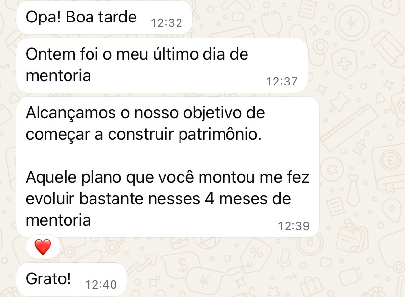 Mensagem de cliente RKS Advisory